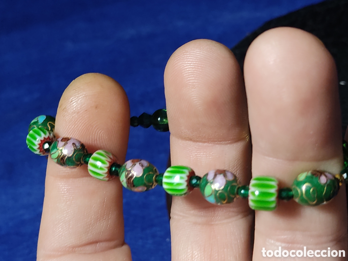 Joyeria: Pulsera cloisonne y cristal de Murano. *1* - Foto 3