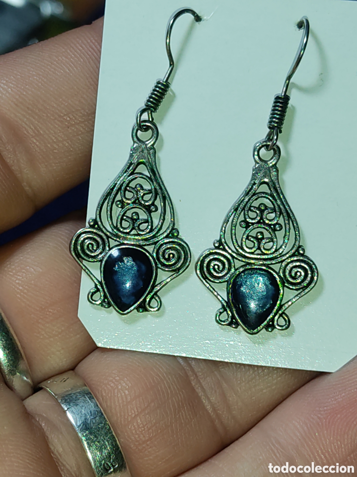 Joyeria: Pendientes de bisuteria. - Foto 2