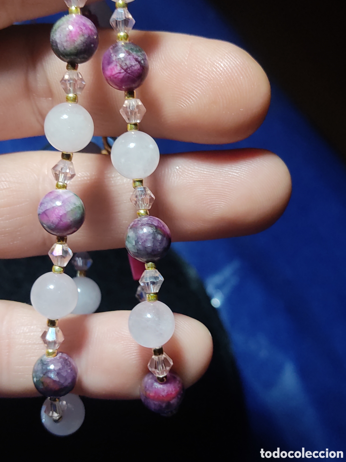 Joyeria: Collar de cuarzo rosa y Jaspe Persa. *A* - Foto 6