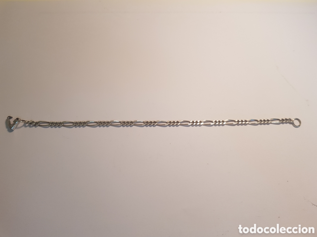 Joyeria: #1009 Pulsera plata de ley 925 20cm - Foto 1