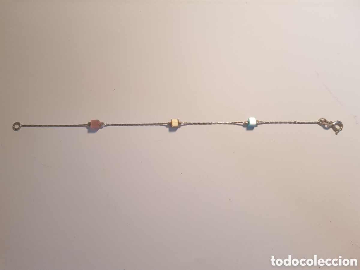 Joyeria: #1010 Pulsera plata de ley 925 17,5cm - Foto 1
