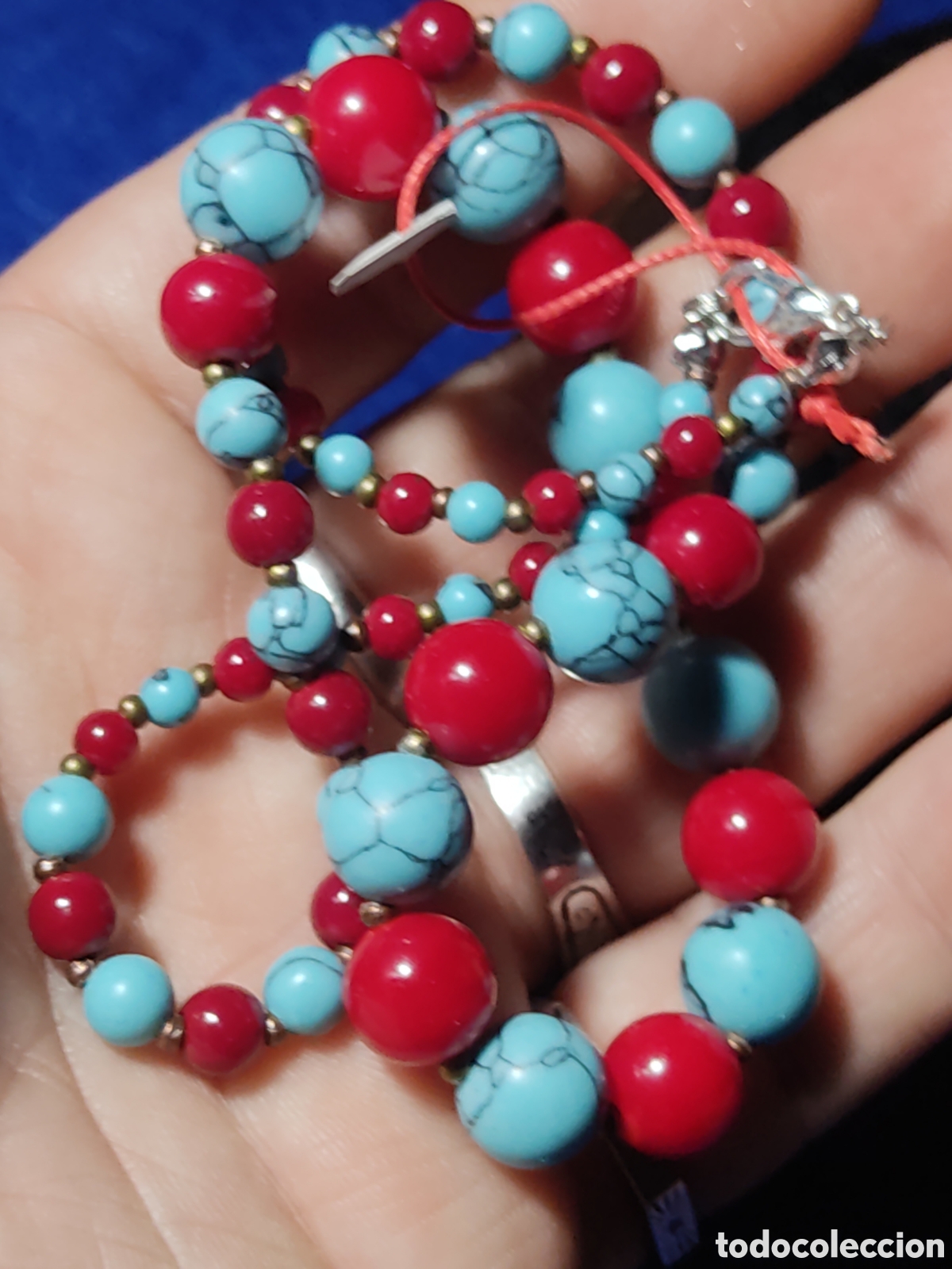Joyeria: Collar de coral y turquesa. *M* - Foto 6
