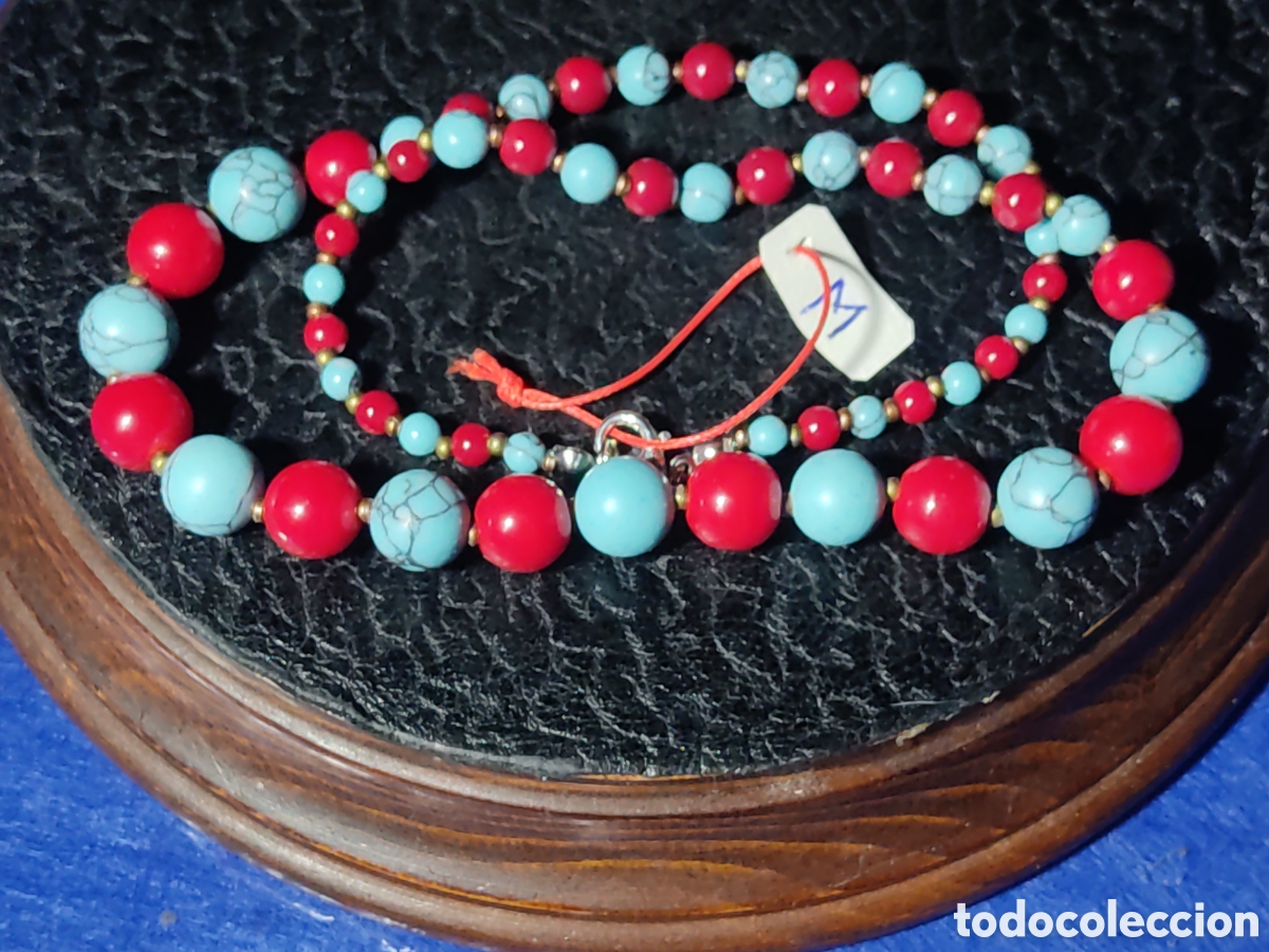 Joyeria: Collar de coral y turquesa. *M* - Foto 1