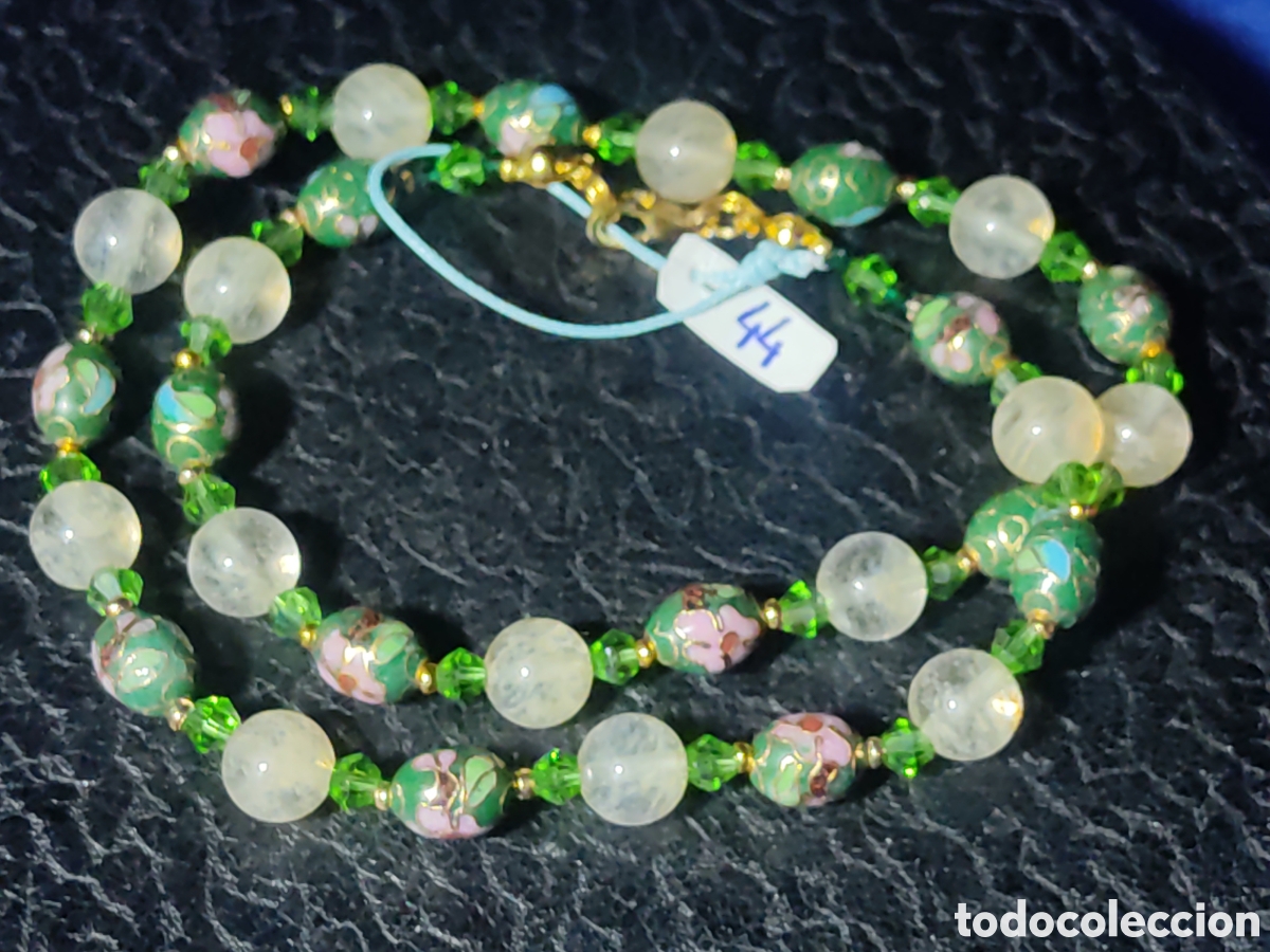 Joyeria: Collar de cloisonne y Citrino. *44* - Foto 2