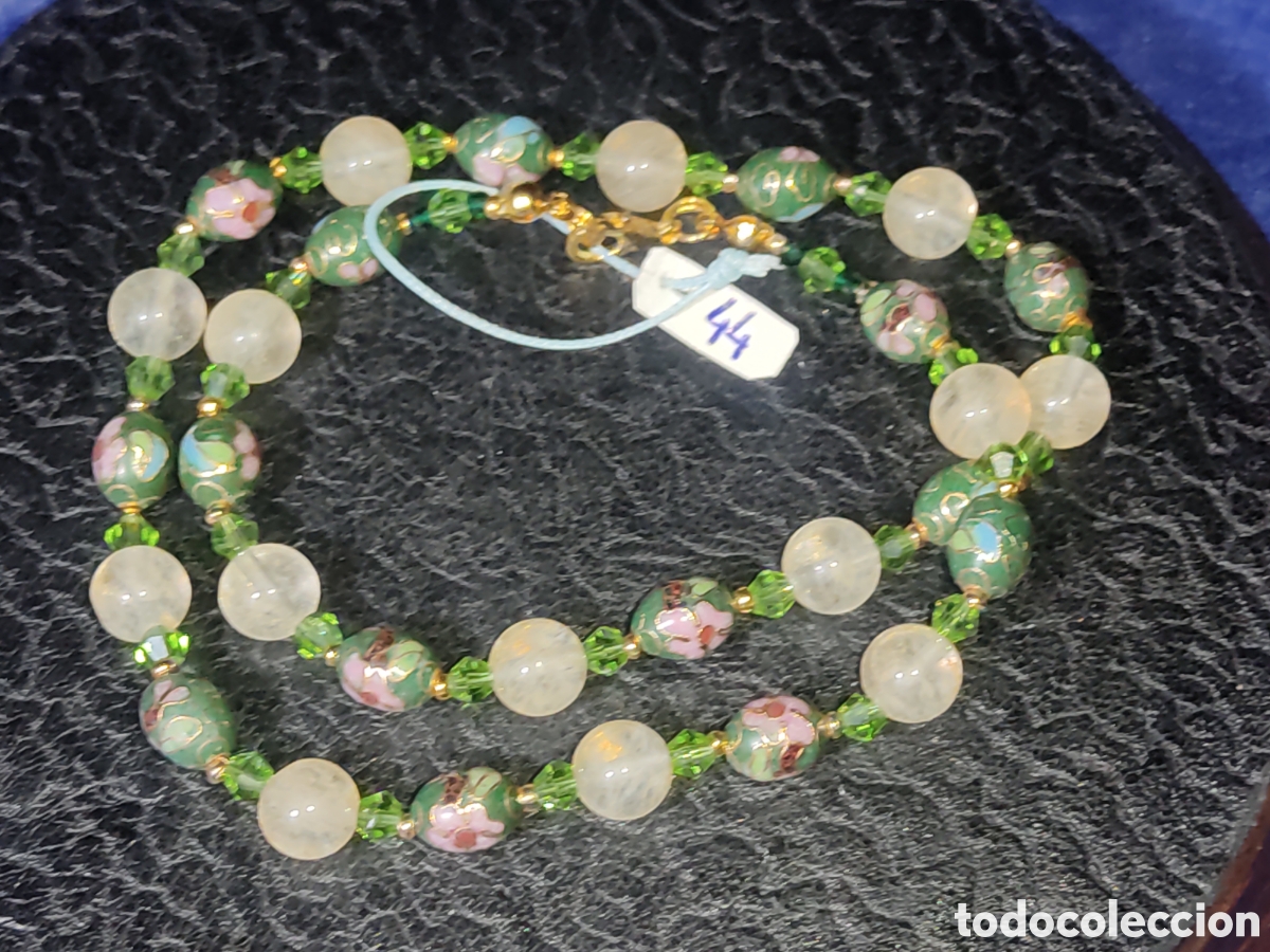 Joyeria: Collar de cloisonne y Citrino. *44* - Foto 4
