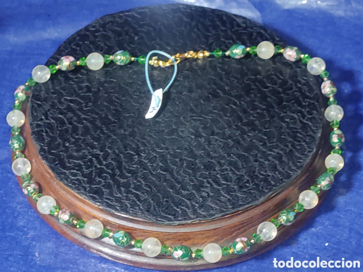Joyeria: Collar de cloisonne y Citrino. *44* - Foto 6