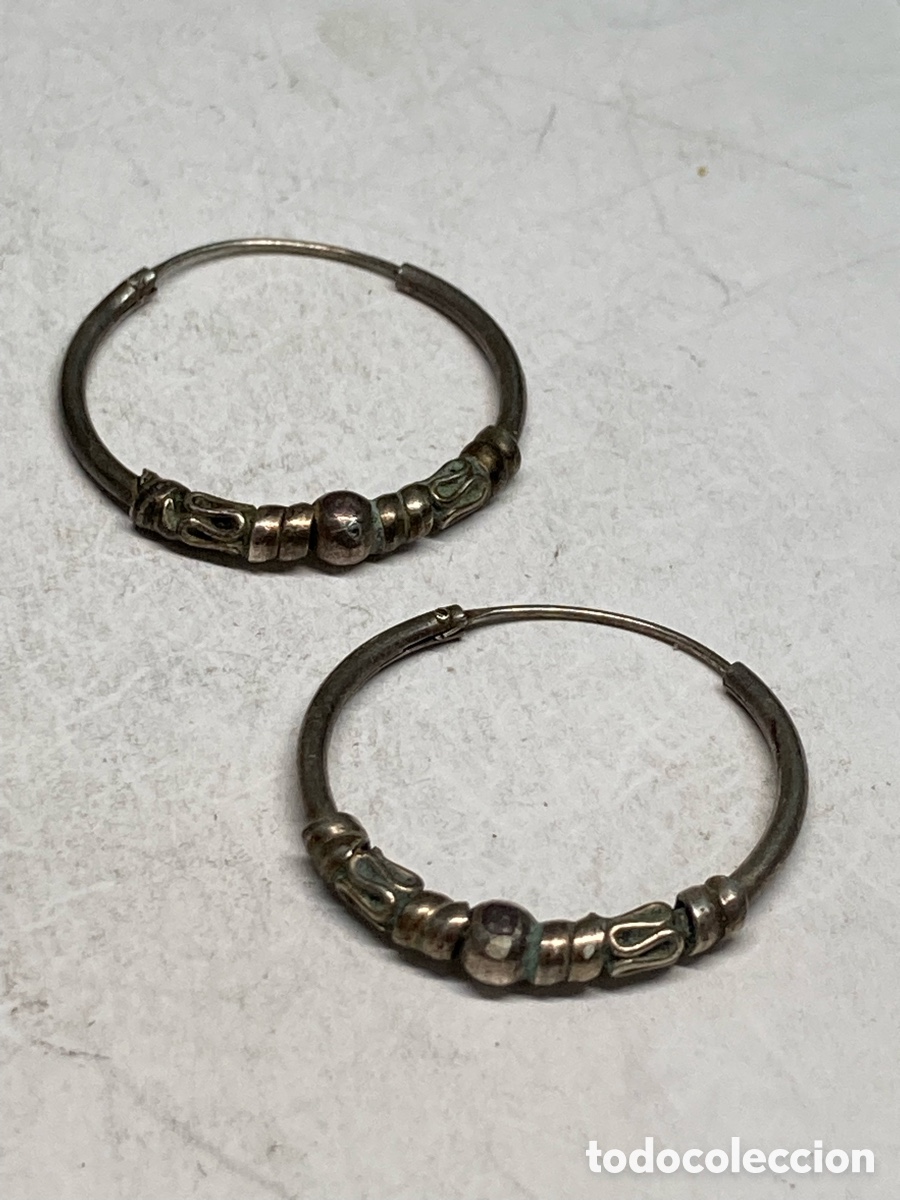 Joyeria: Pendientes de plata P261 - Foto 1