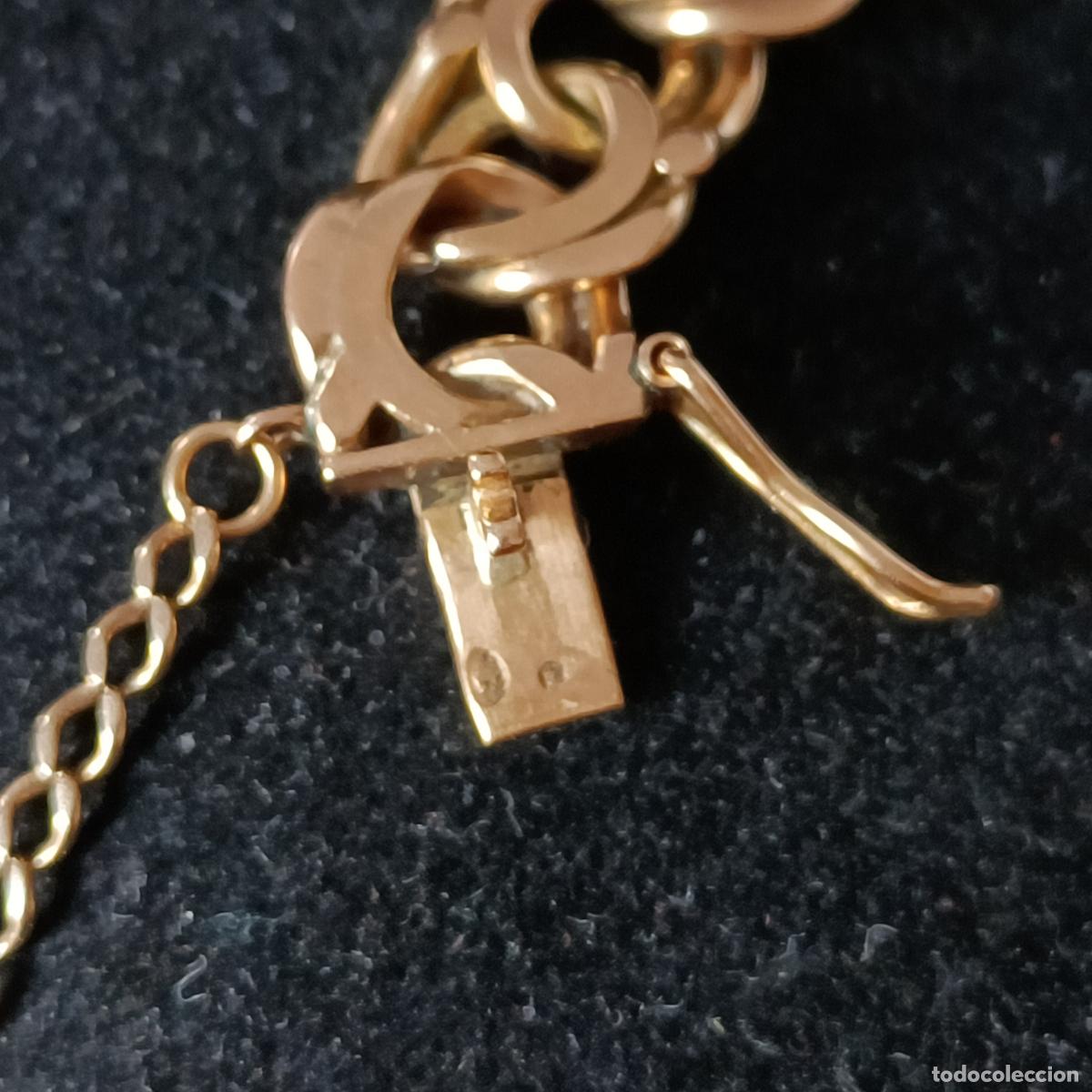 Joyeria: Pulsera &rdquo;H&uacute;ngara&rdquo; Oro Ley 18K. Ref. 9 - Foto 7