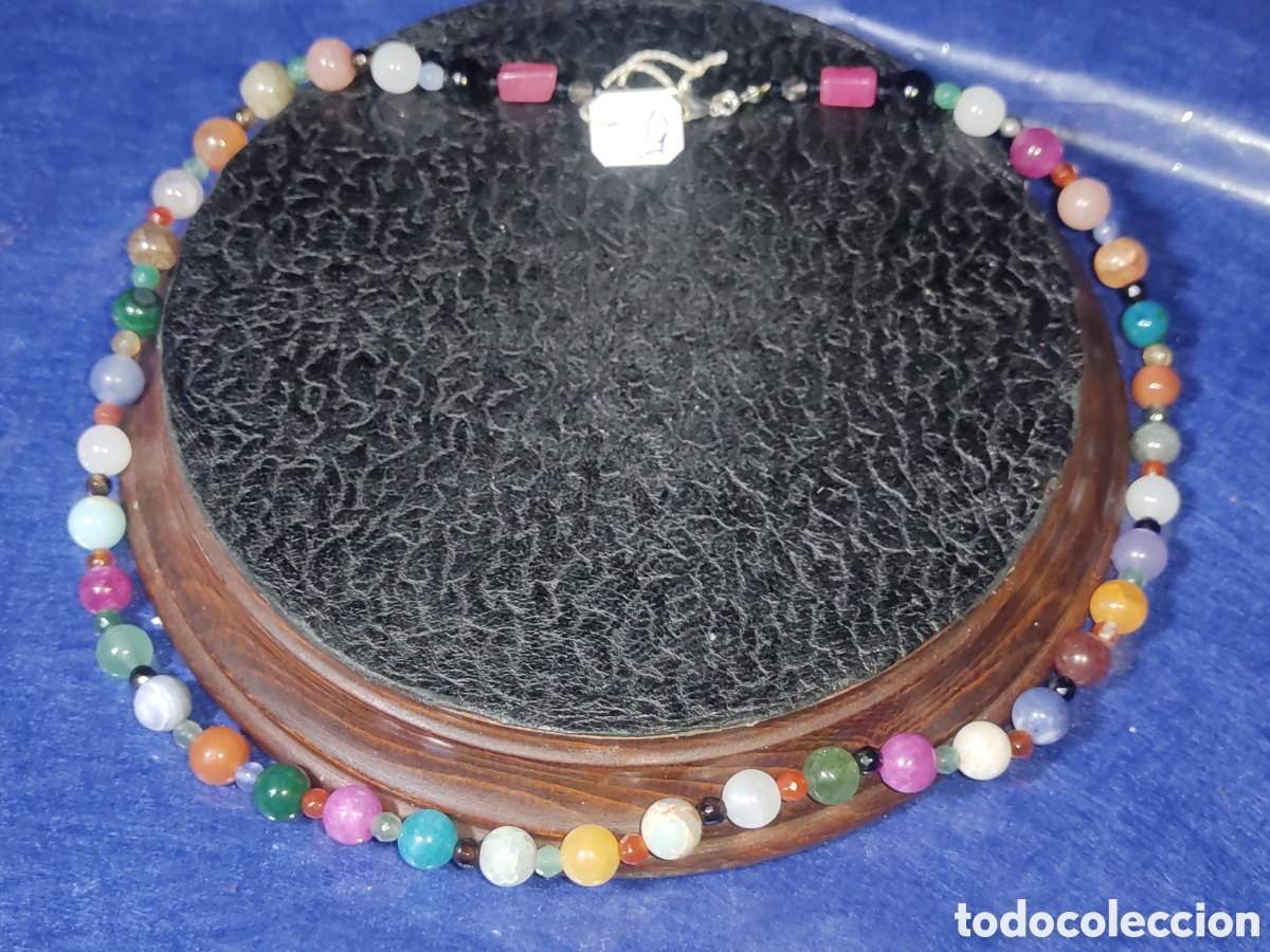 Joyeria: Collar de cuarzo variado.Pedreria natural *5* - Foto 4
