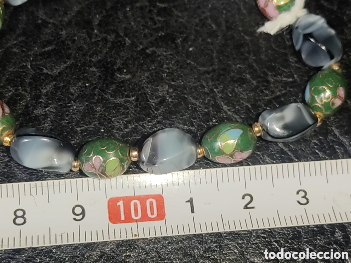 Joyeria: Pulsera cloisonne y cristal de Murano. *6* - Foto 3