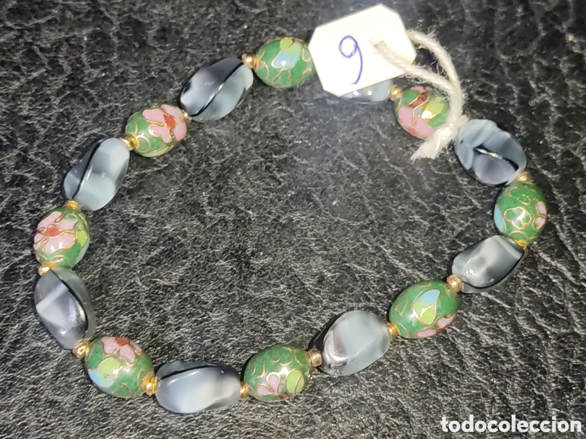 Joyeria: Pulsera cloisonne y cristal de Murano. *6* - Foto 5