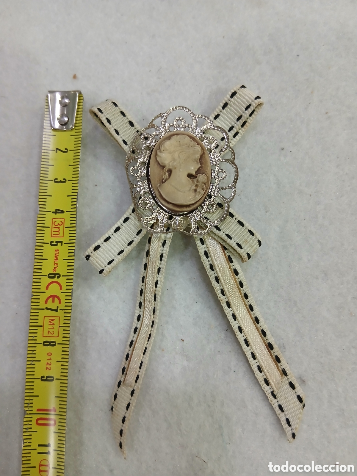 Joyeria: Broche lazo camafeo. (L126) - Foto 2