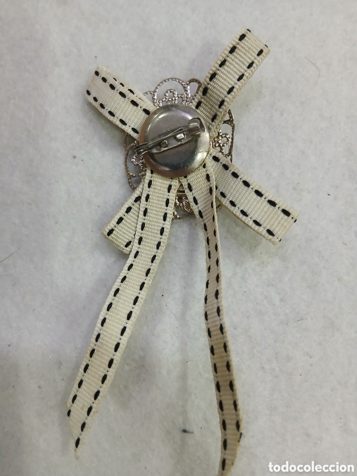 Joyeria: Broche lazo camafeo. (L126) - Foto 3