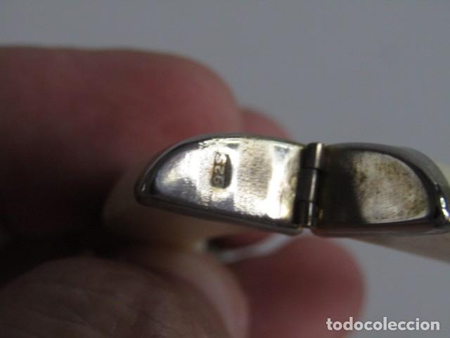 Joyeria: PRECIOSA GARGANTILLA EN MARFIL, PLATA E HILO DE ORO - Foto 2