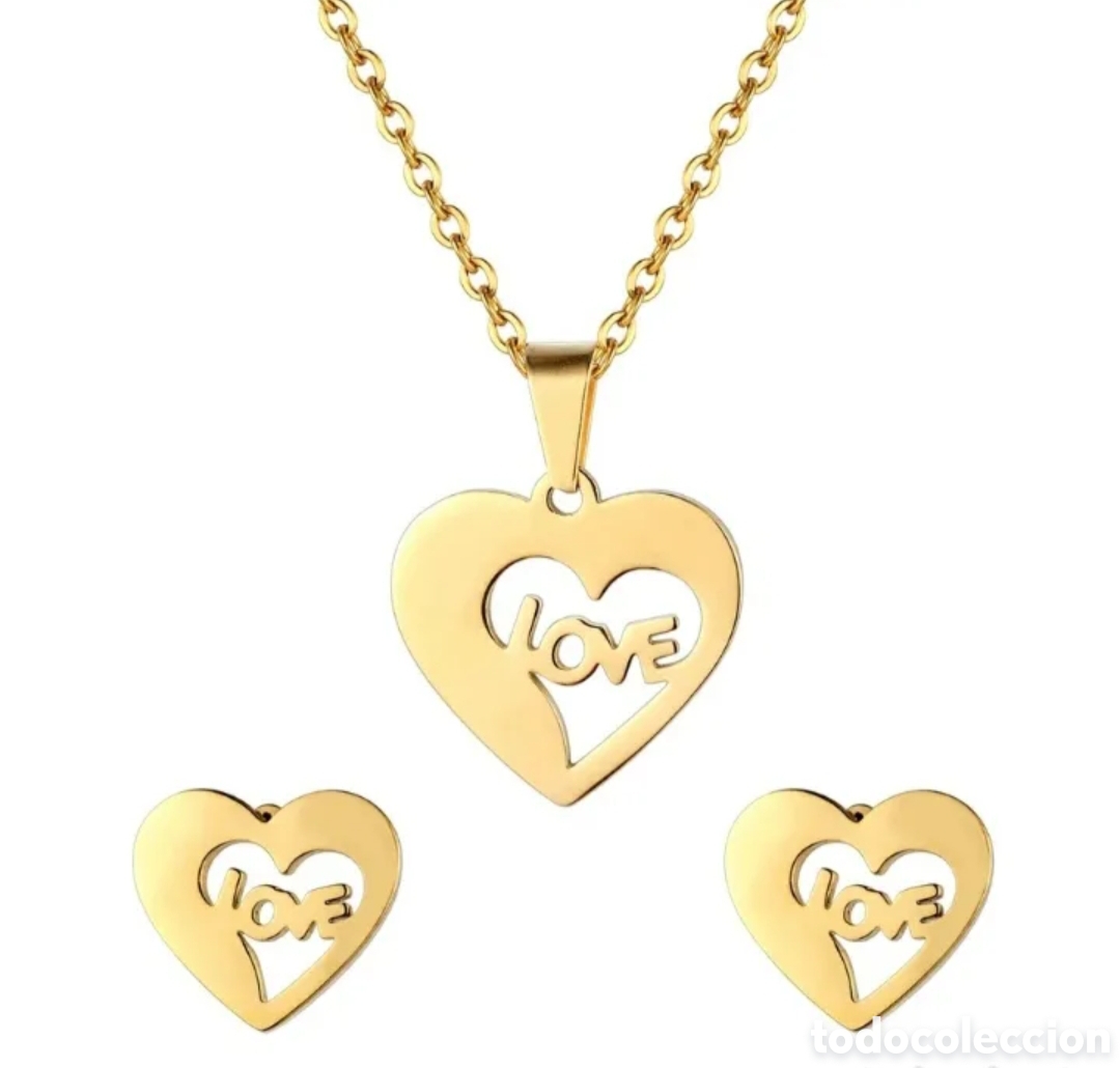 Joyeria: PRECIOSO CONJUNTO DE ACERO Y ORO. REF S6 EOS CONJUNTOS - Foto 1