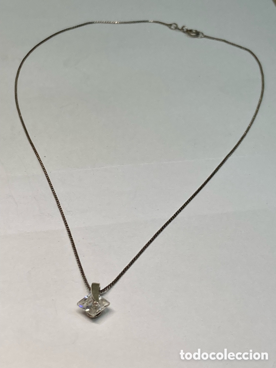 Joyeria: Cadena y colgante de plata CC148 - Foto 1