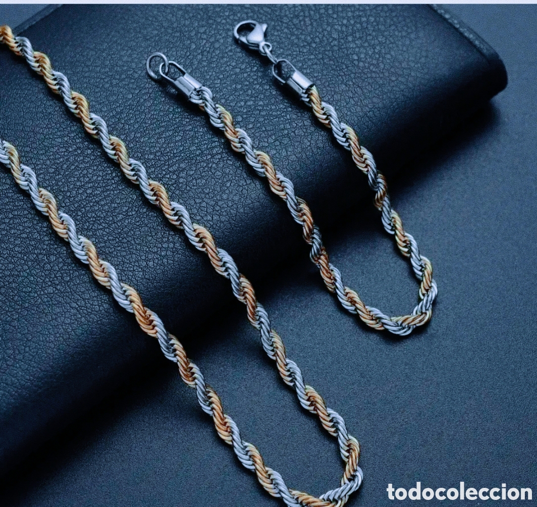 Joyeria: PRECIOSO CONJUNTO DE ACERO Y ORO. REF S6 EOS CONJUNTOS - Foto 1