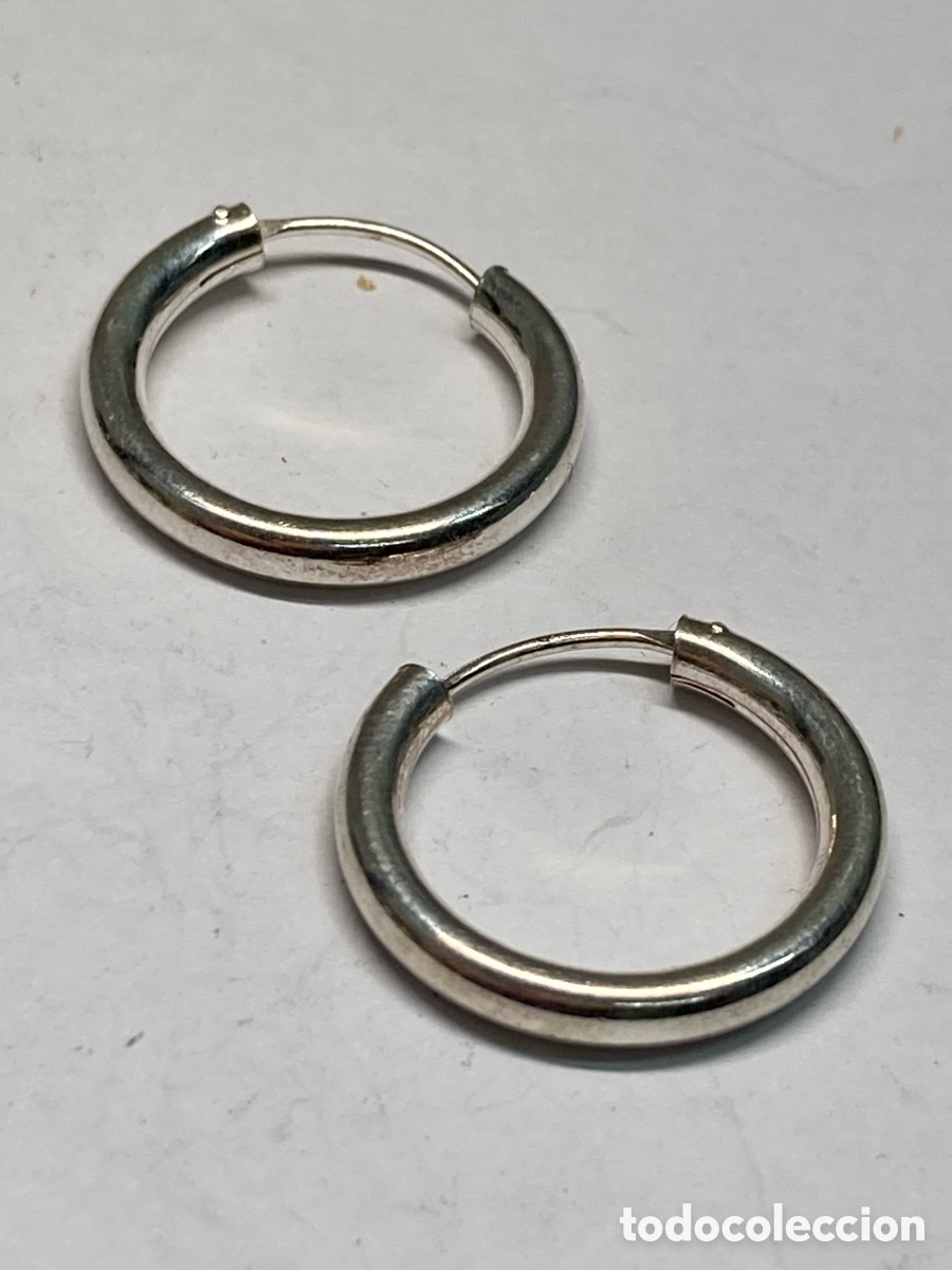 Joyeria: Pendientes de plata P262 - Foto 1