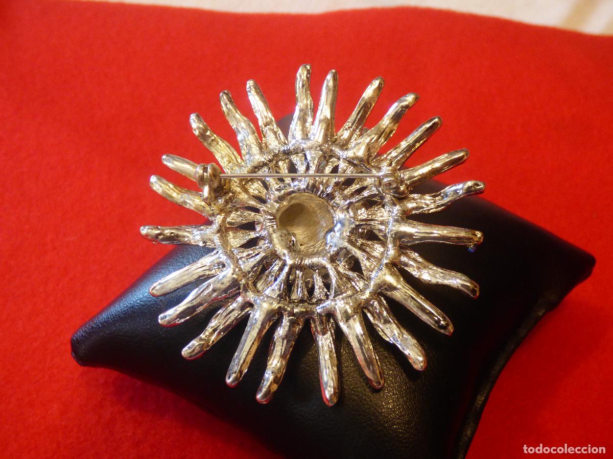 Joyeria: Broche estilo modernista,con pedreria. - Foto 2