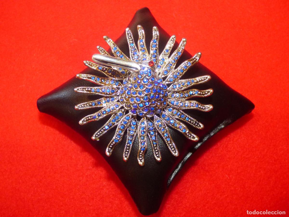 Joyeria: Broche estilo modernista,con pedreria. - Foto 3