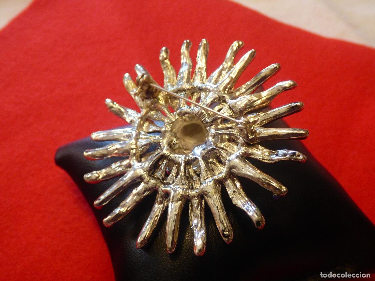 Joyeria: Broche estilo modernista,con pedreria. - Foto 4