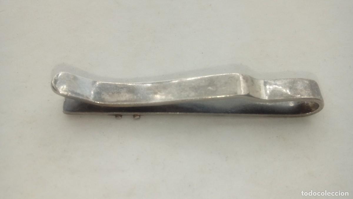 Joyeria: PASACORBATAS PLATA CON UNA M - Foto 2