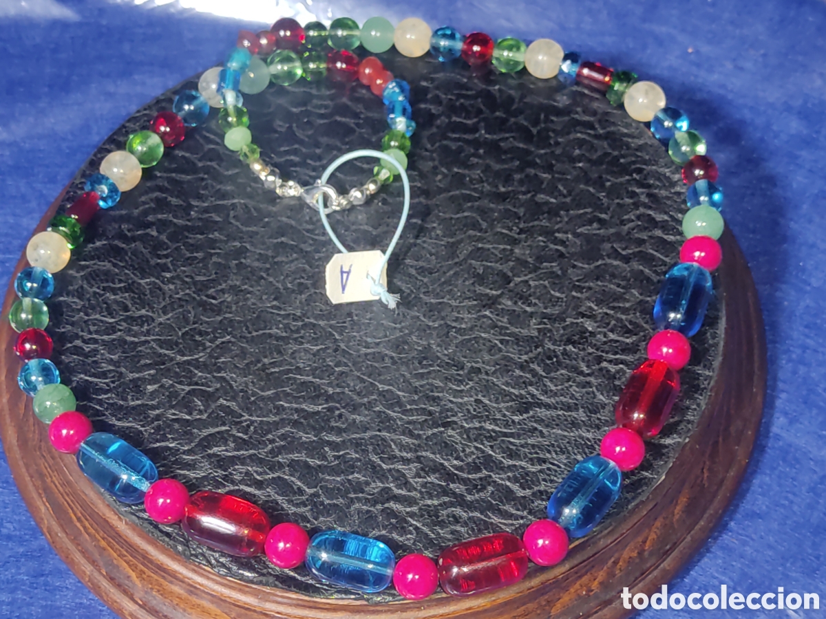 Joyeria: Collar de cristal de Murano y cuarzos. *A* - Foto 2