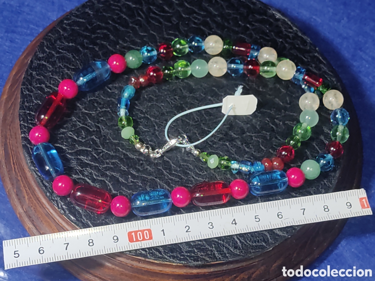 Joyeria: Collar de cristal de Murano y cuarzos. *A* - Foto 3