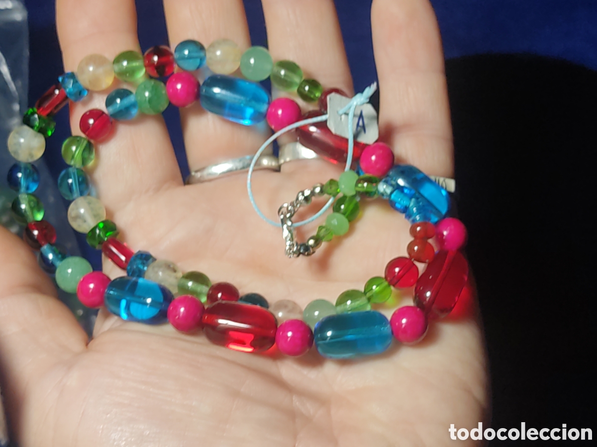 Joyeria: Collar de cristal de Murano y cuarzos. *A* - Foto 5