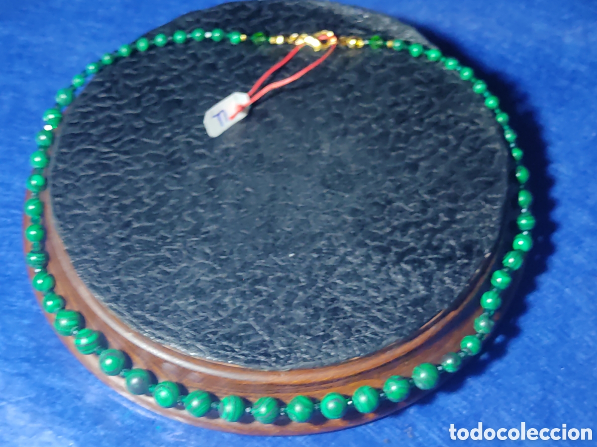 Joyeria: Collar de Malaquita descendente. *U* - Foto 2