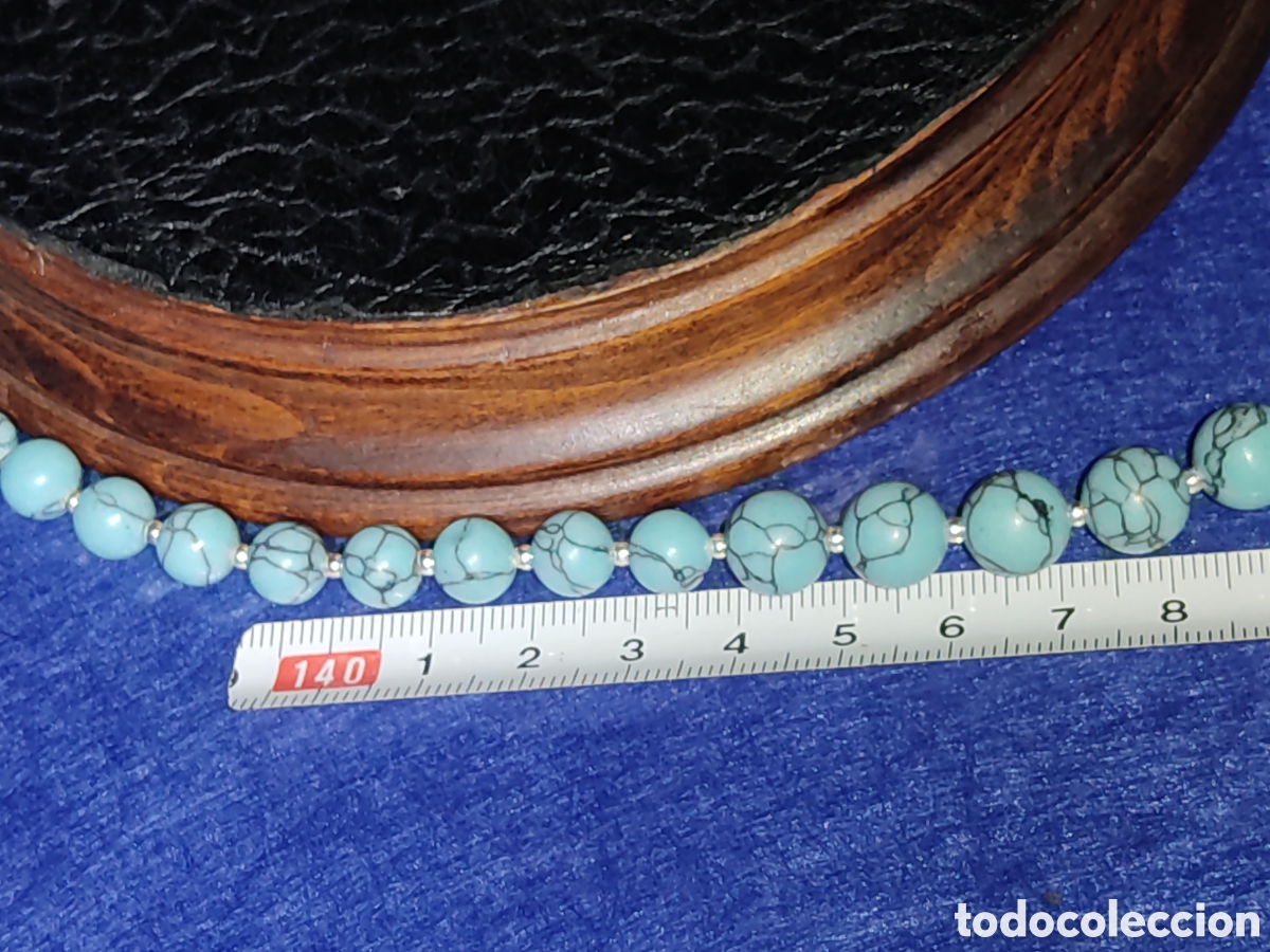 Joyeria: Collar de turquesa descendente. *12* - Foto 3
