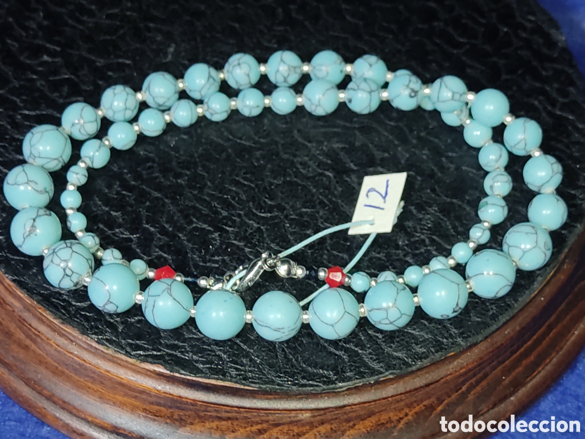 Joyeria: Collar de turquesa descendente. *12* - Foto 5