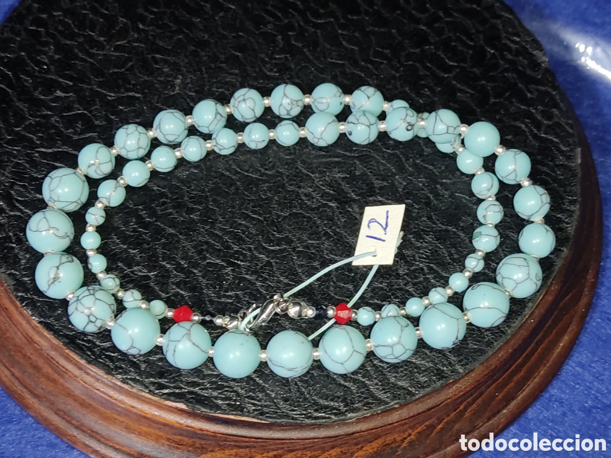 Joyeria: Collar de turquesa descendente. *12* - Foto 6