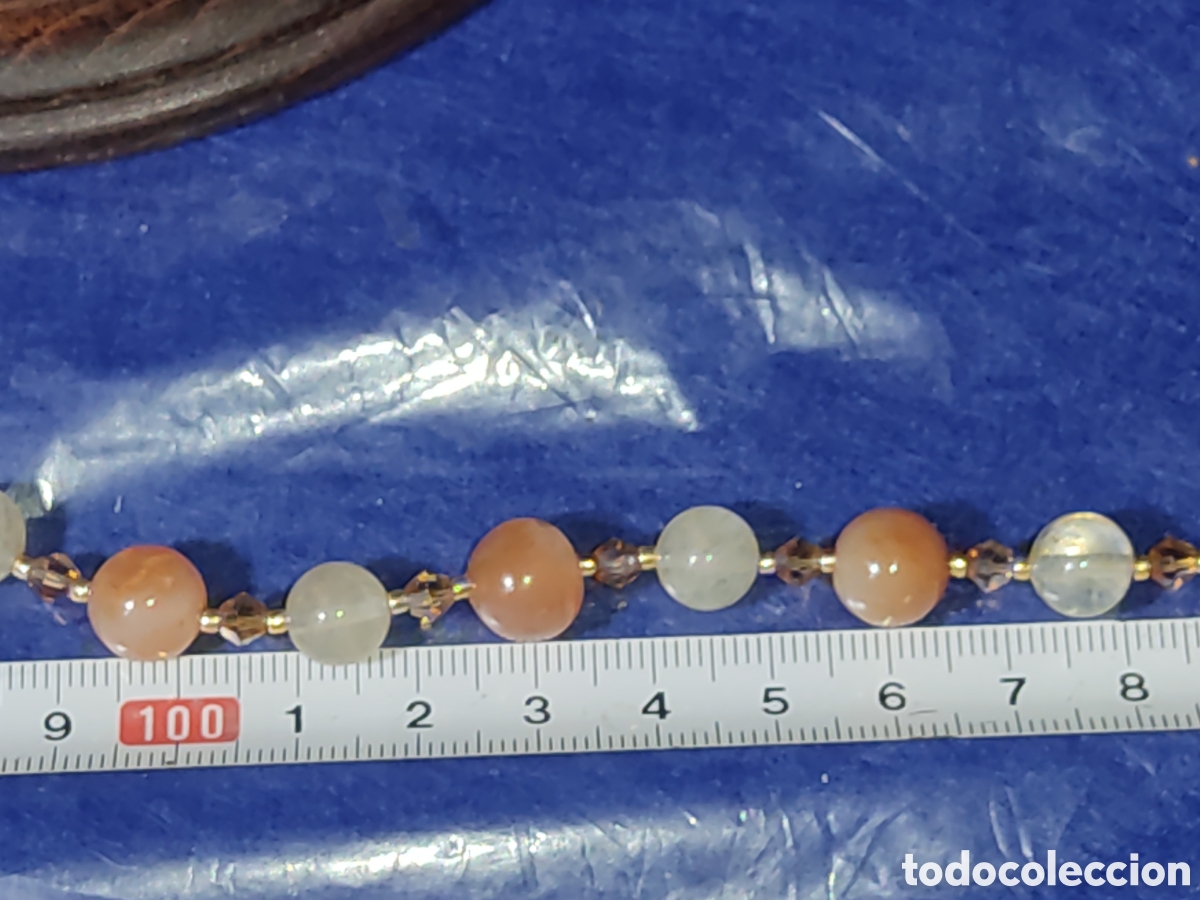 Joyeria: Collar de cuarzos,&aacute;gatas y cristal de Murano. *5* - Foto 4