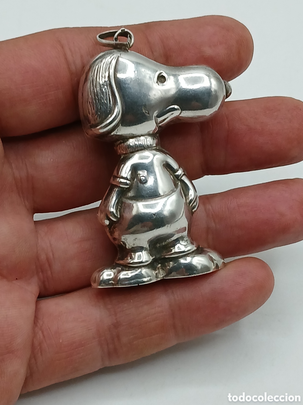 Joyeria: Colgante Snoopy plata de ley - Foto 2