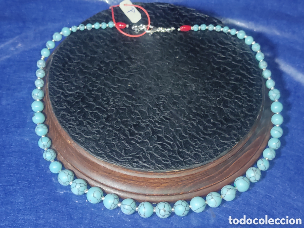 Joyeria: Collar de turquesa descendente. *P* - Foto 2