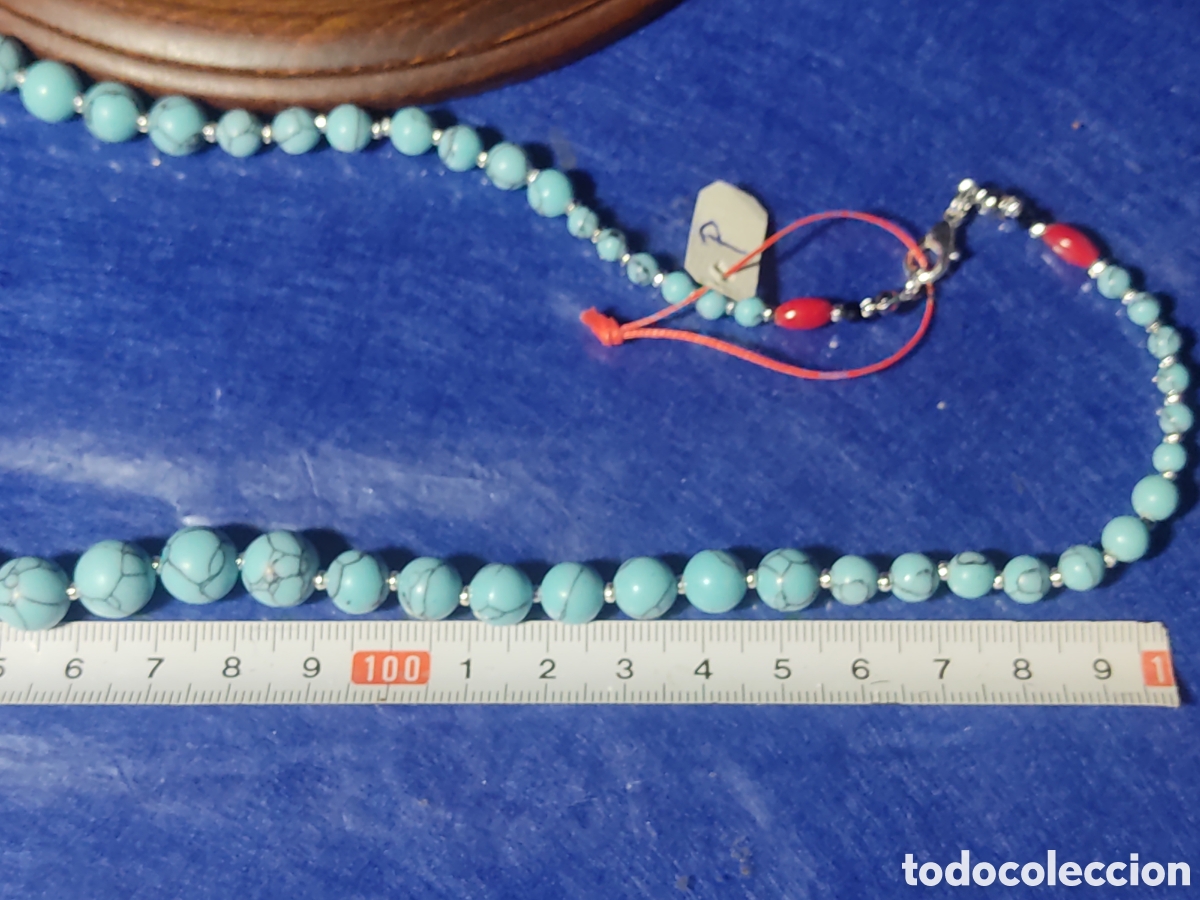 Joyeria: Collar de turquesa descendente. *P* - Foto 3
