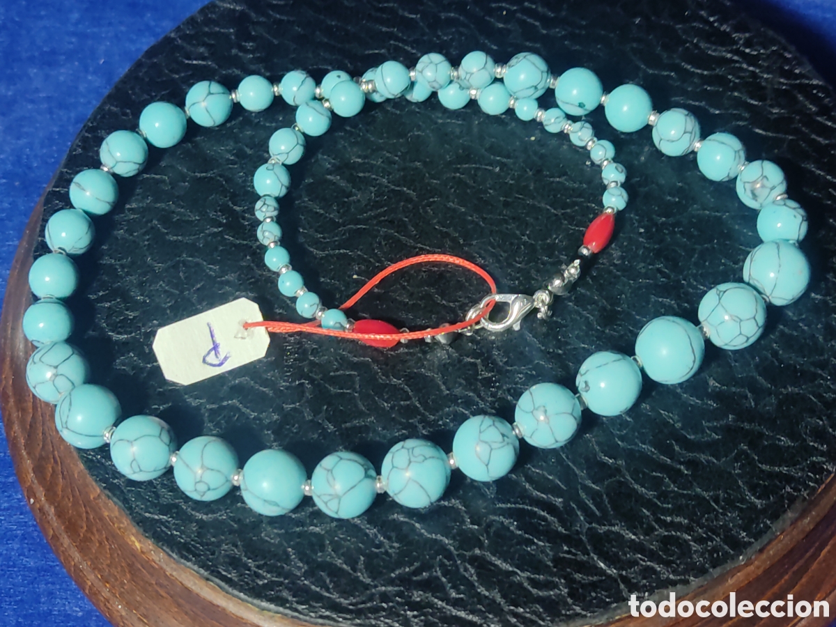 Joyeria: Collar de turquesa descendente. *P* - Foto 5