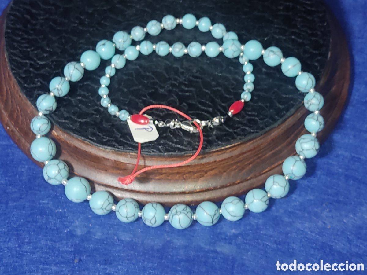 Joyeria: Collar de turquesa descendente. *P* - Foto 1