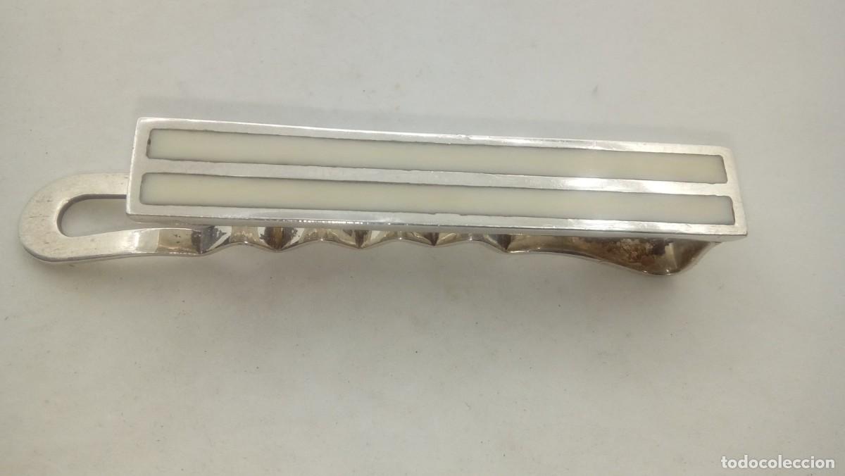 Joyeria: PISACORBATAS DE PLATA Y MARFIL - Foto 1