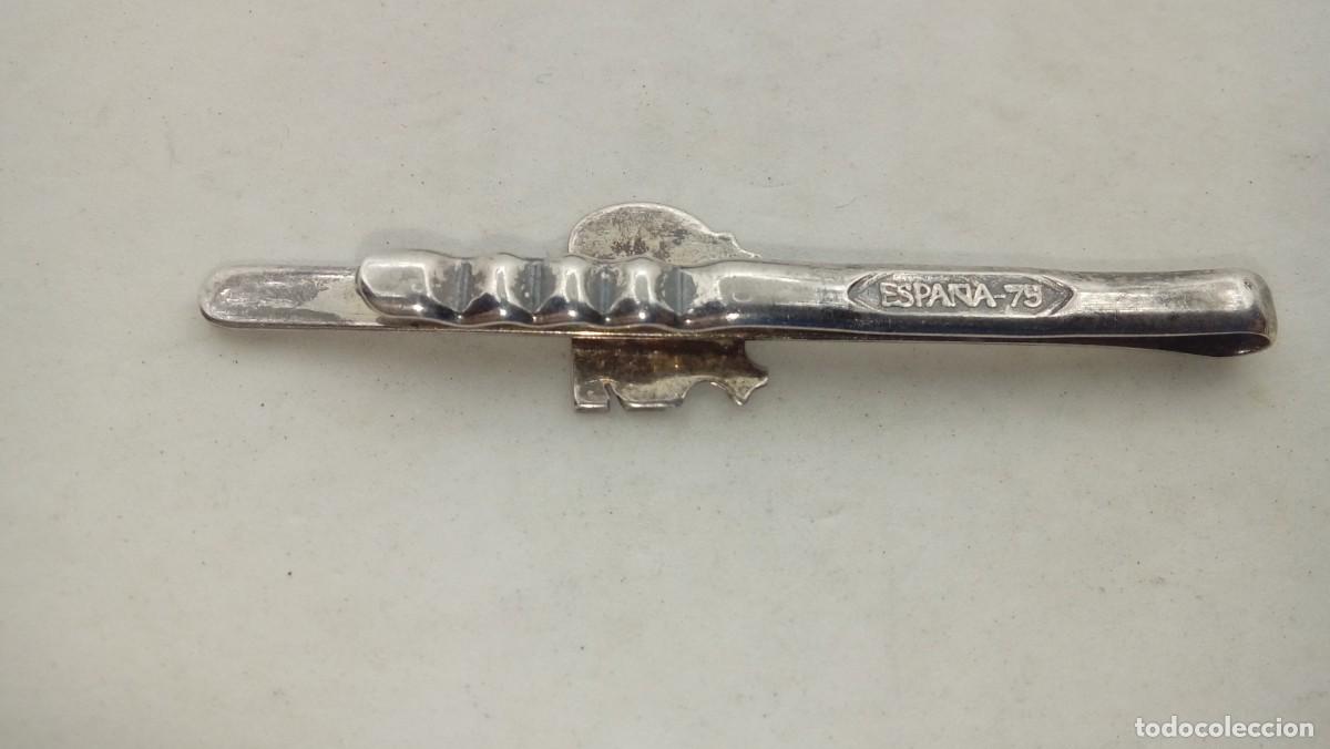 Joyeria: PISACORBATAS DE PLATA CON ESCUDO - Foto 2