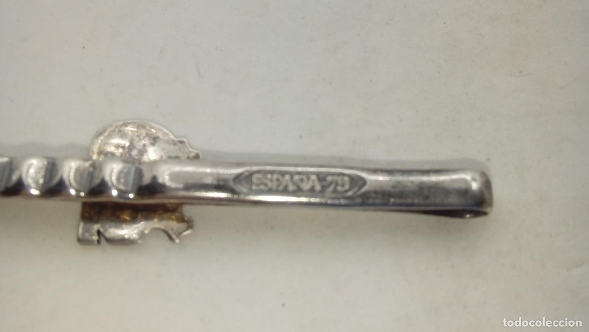 Joyeria: PISACORBATAS DE PLATA CON ESCUDO - Foto 3