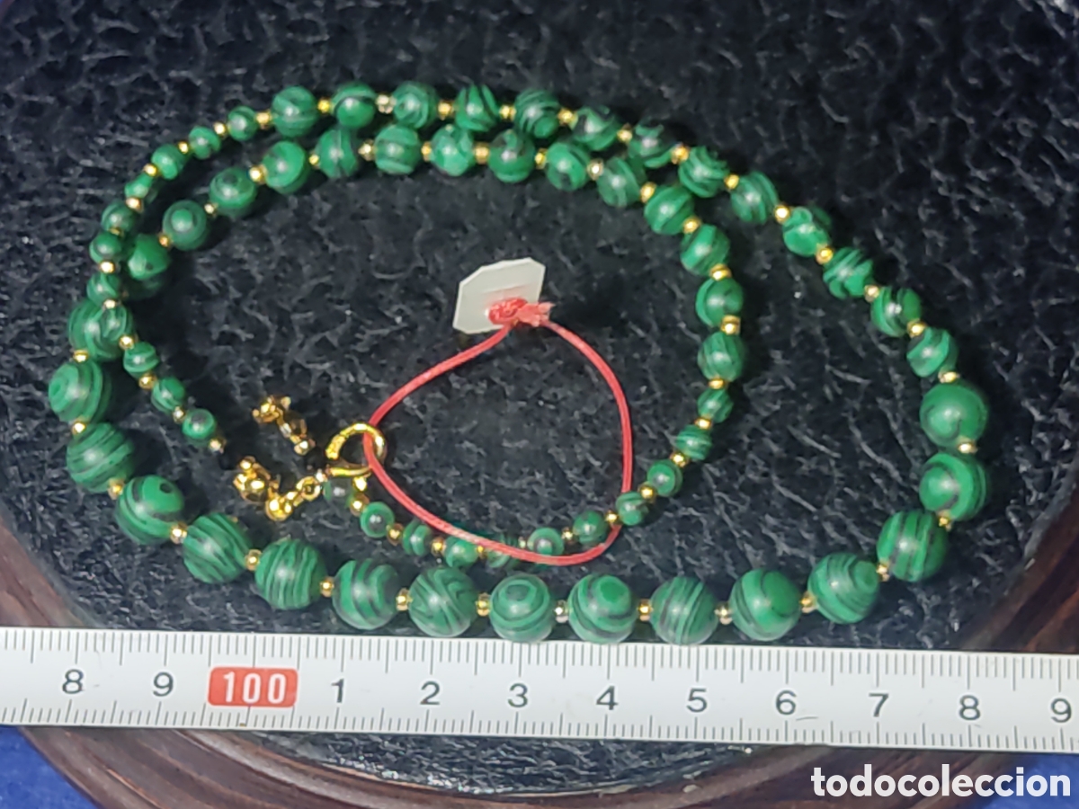 Joyeria: Collar de Malaquita descendente. *H* - Foto 2