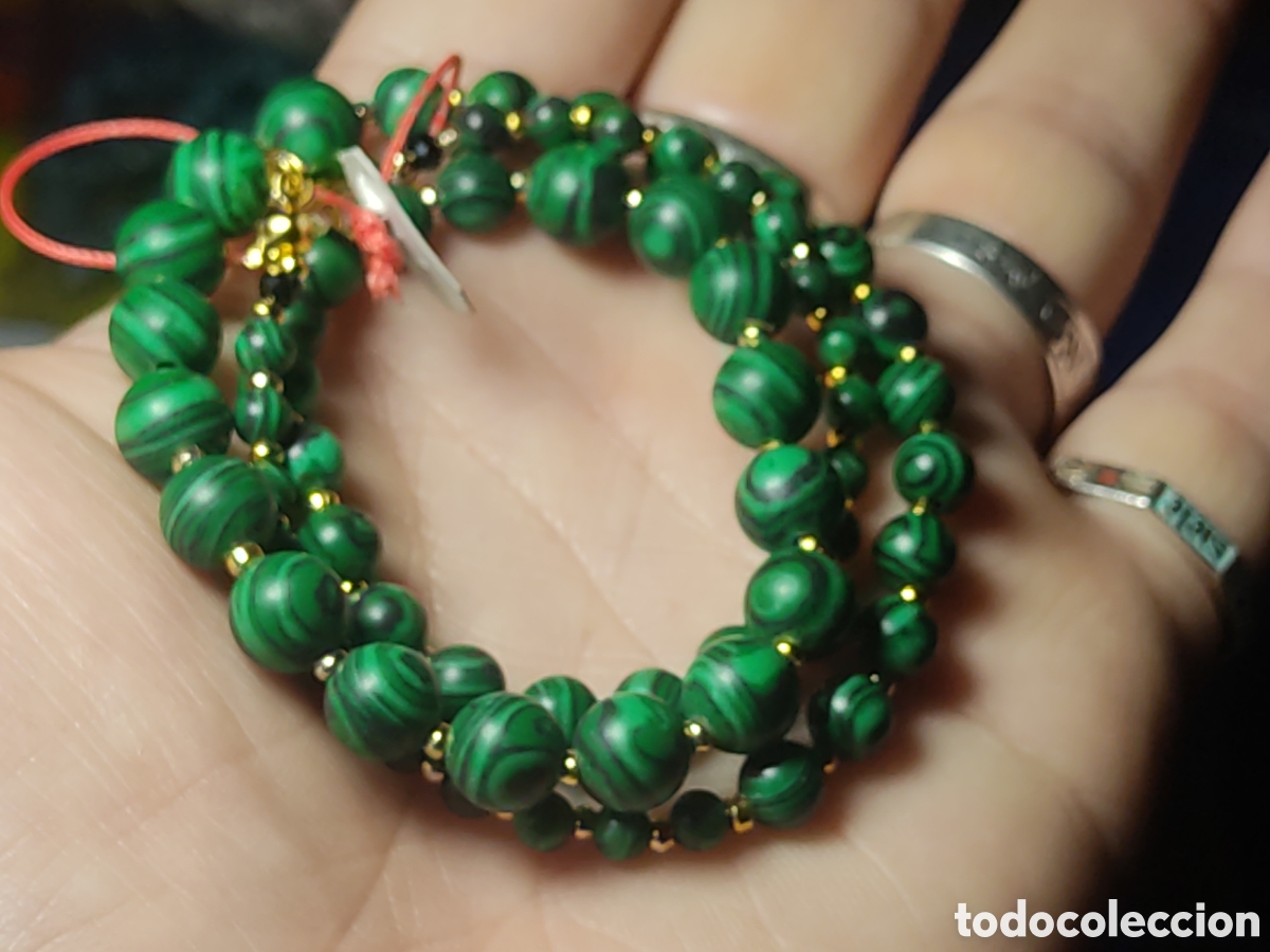 Joyeria: Collar de Malaquita descendente. *H* - Foto 5