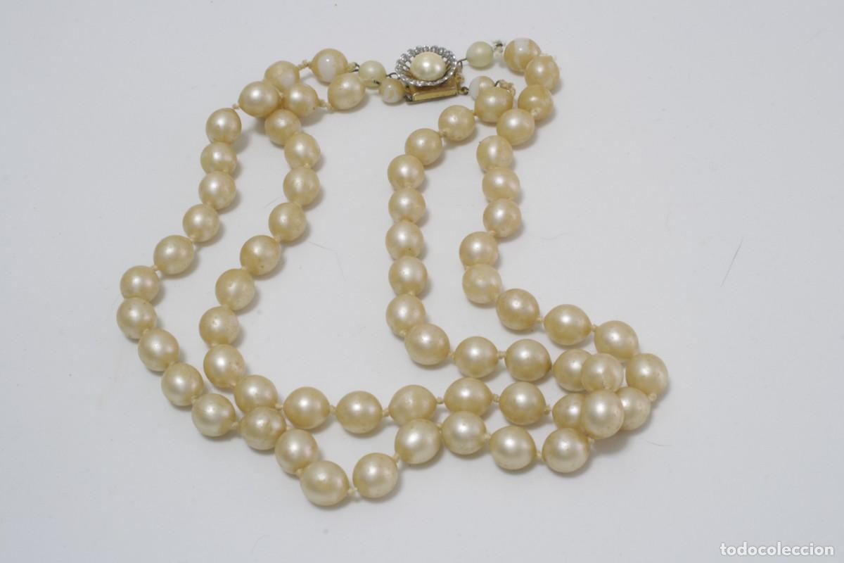 Joyeria: COLLAR DE PERLAS VINTAGE, DOS VUELTAS - Foto 1