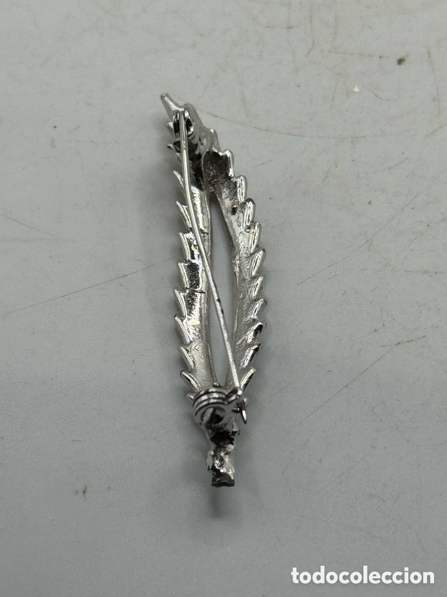 Joyeria: Broche de Dise&ntilde;o Plateado - Foto 2