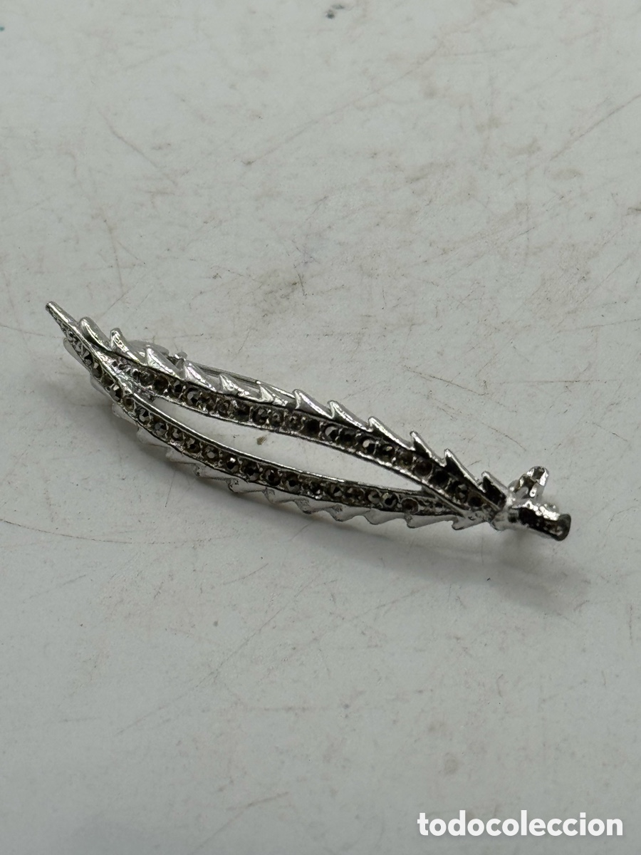 Joyeria: Broche de Dise&ntilde;o Plateado - Foto 1