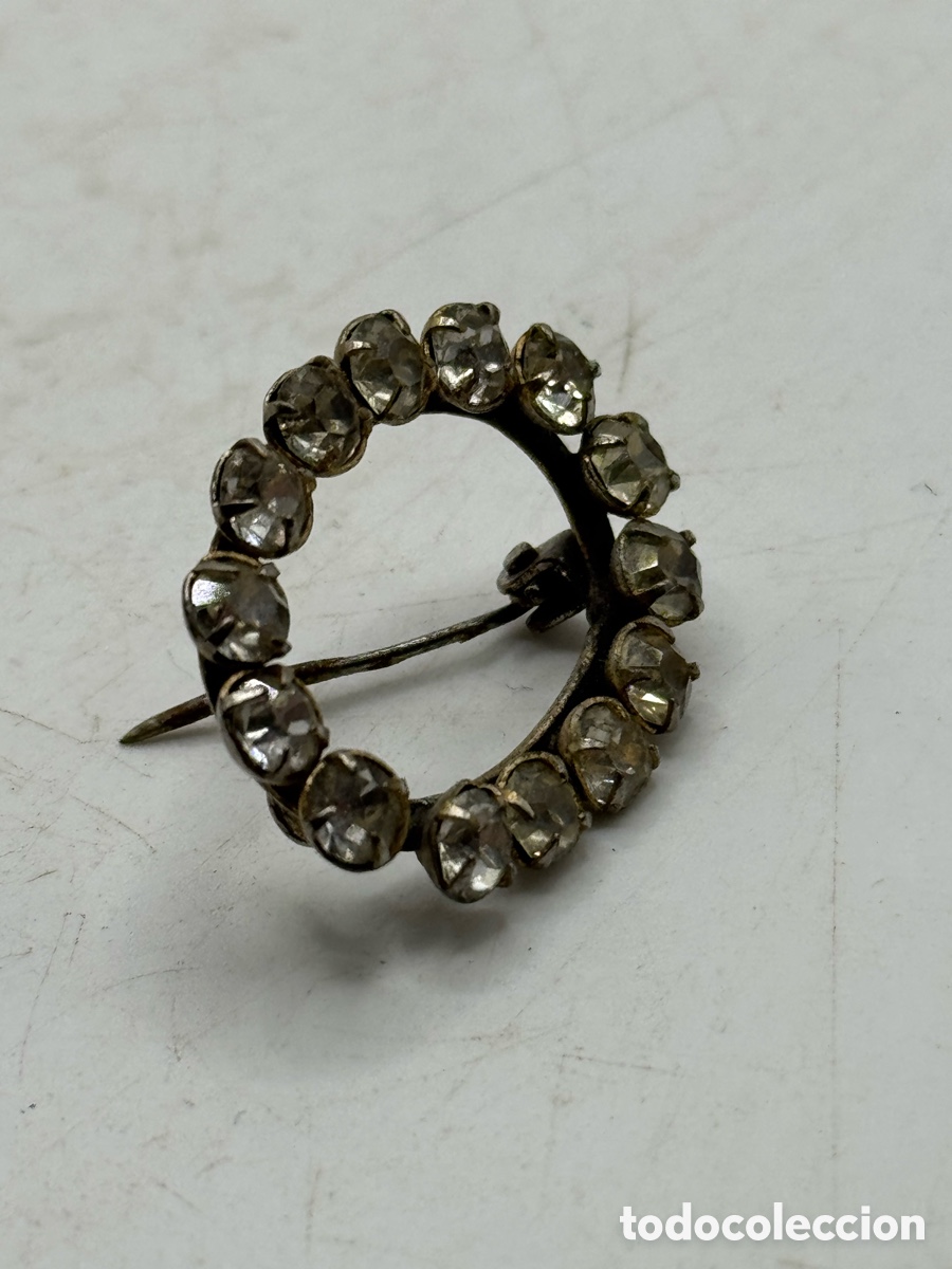 Joyeria: Broche de Dise&ntilde;o Plateado - Foto 2