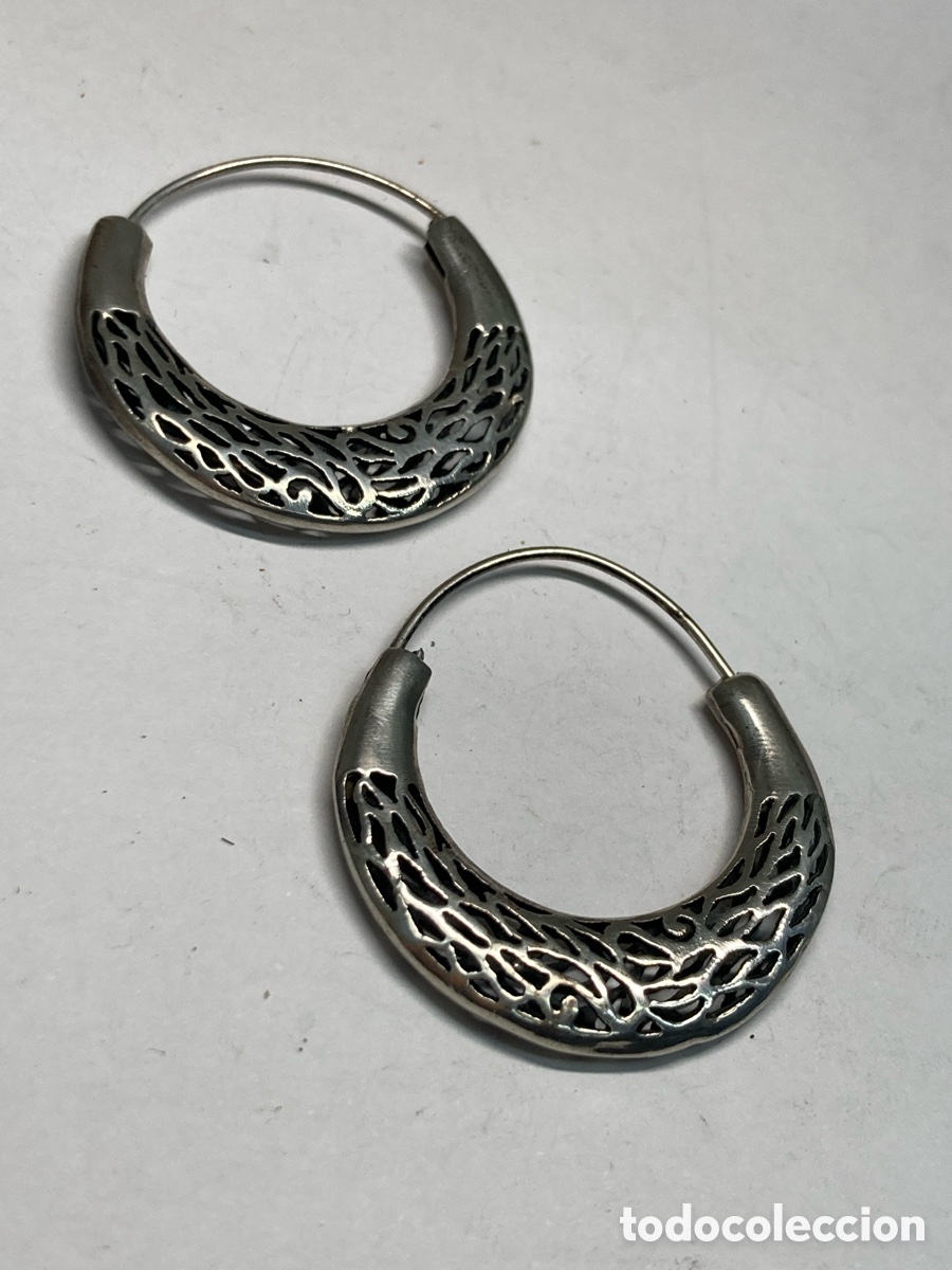 Joyeria: Pendientes de plata P264 - Foto 1