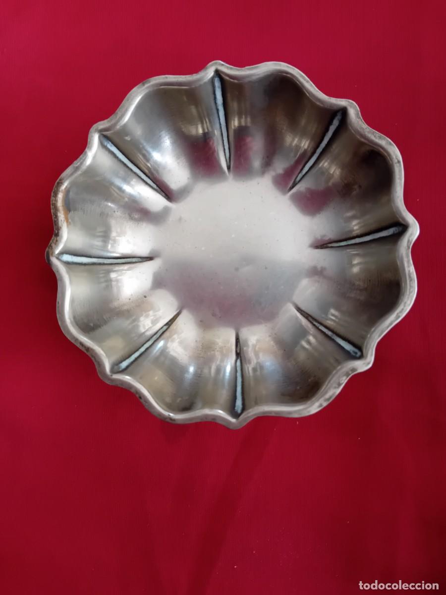 Joyeria: Salvilla antigua de alpaca plateada - Foto 1